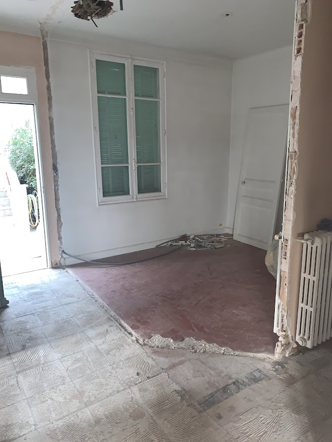 Rénovation complète d'un appartement à villa à Grasse2